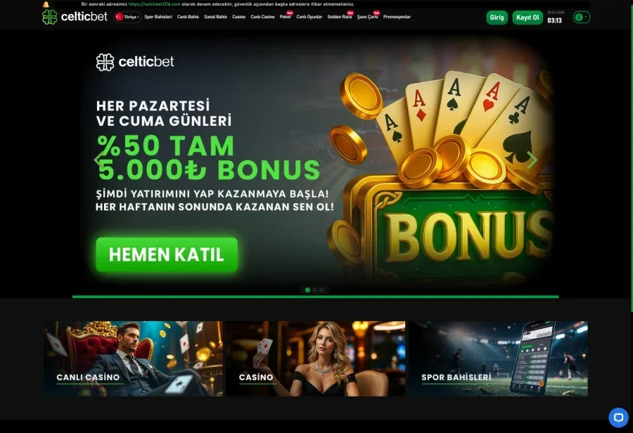 Celticbet ekran görüntüsü
